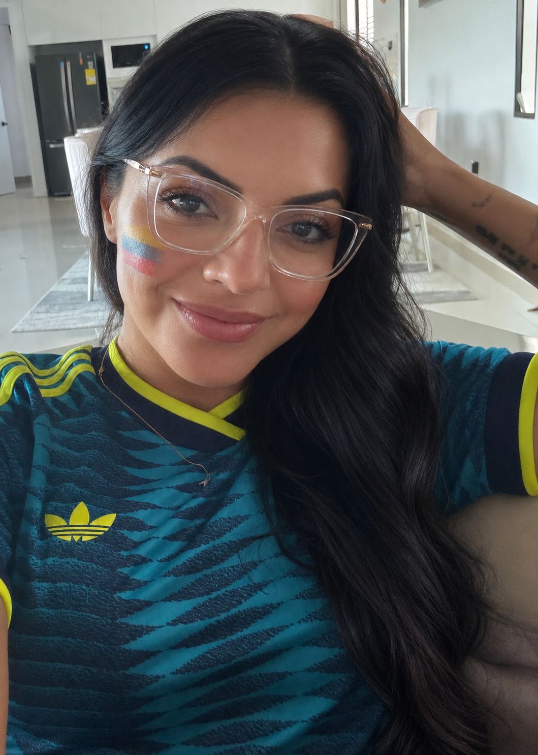 Lista para apoyar a la selección Colombia